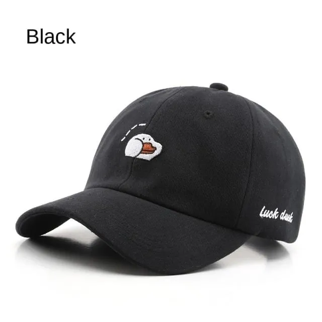 Baseballkappe für Damen und Herren, Sommer-Sonnenkappe, modische Stickerei, Snapback-Mütze, lässiger Outdoor-Hut, Unisex