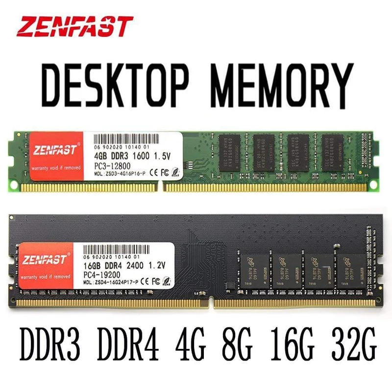 DDR3 DDR4 4 GB 8 GB 16 GB 32 GB Memoria Ram 1333 1600 2133 2400 2666 MemoryDesktop DDR4 DDR3 Ram für PC High Performance