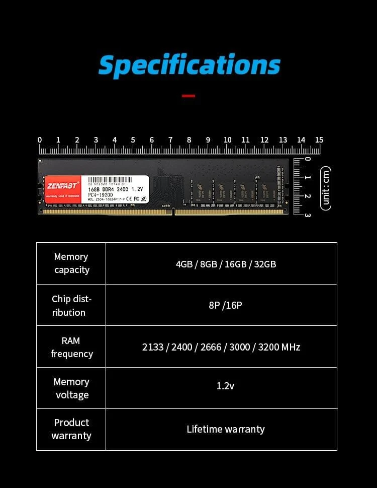 DDR3 DDR4 4 GB 8 GB 16 GB 32 GB Memoria Ram 1333 1600 2133 2400 2666 MemoryDesktop DDR4 DDR3 Ram für PC High Performance