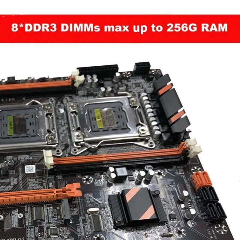 X99 Dual-Computer-LGA2011-CPU RECC DDR4, Placa-Basis für das X79-Dual-CPU-Motherboard