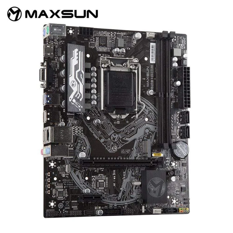 Motherboard Challenger H410M USB3.1 LGA1200 M-ATX SATA 3.0 PCI-E NVME-Unterstützung Intel 10th Core Dual Channel DDR4