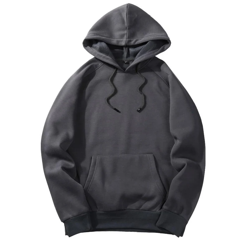 Herbst Mode Hoodie Männlichen Warme Fleece Mantel Mit Kapuze Männer Marke Hoodies Sweatshirts EU Größe