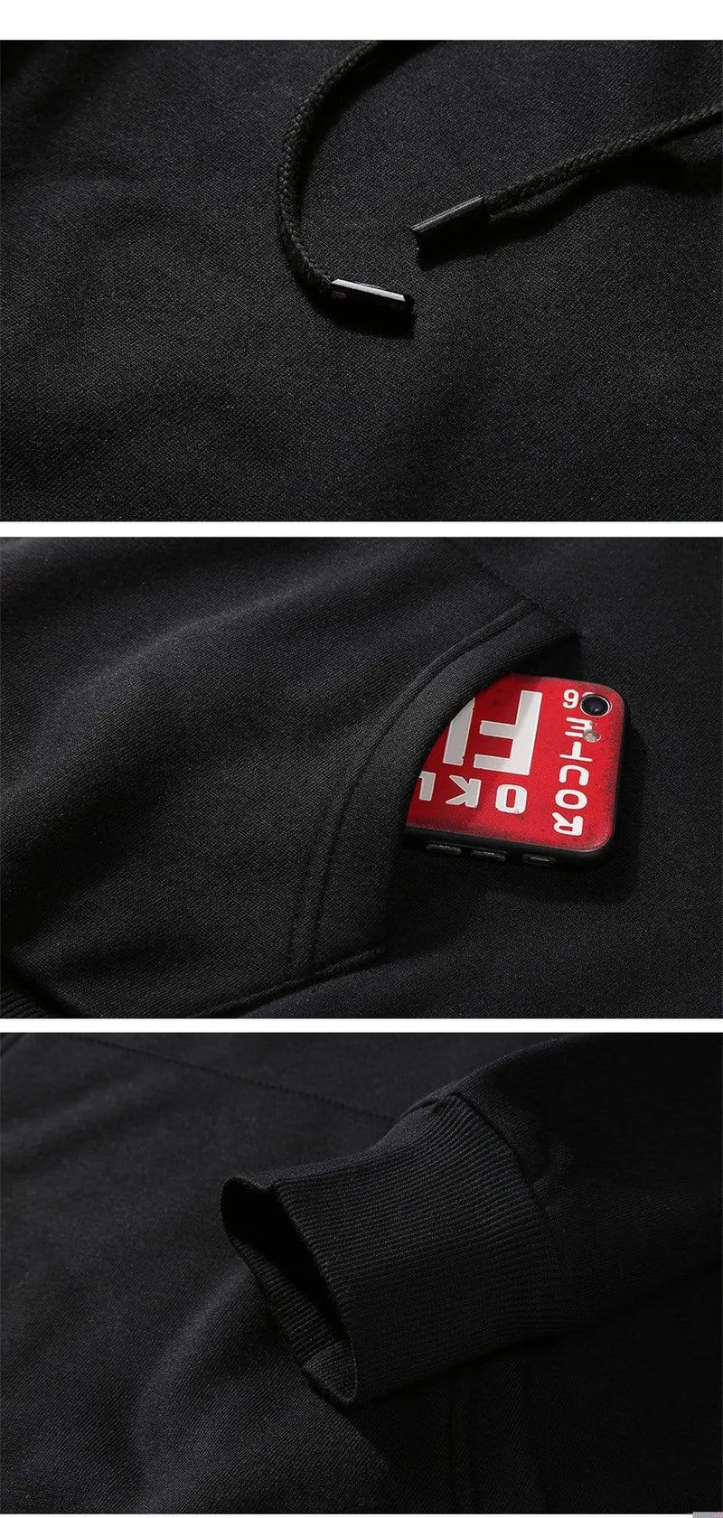 Herbst Mode Hoodie Männlichen Warme Fleece Mantel Mit Kapuze Männer Marke Hoodies Sweatshirts EU Größe