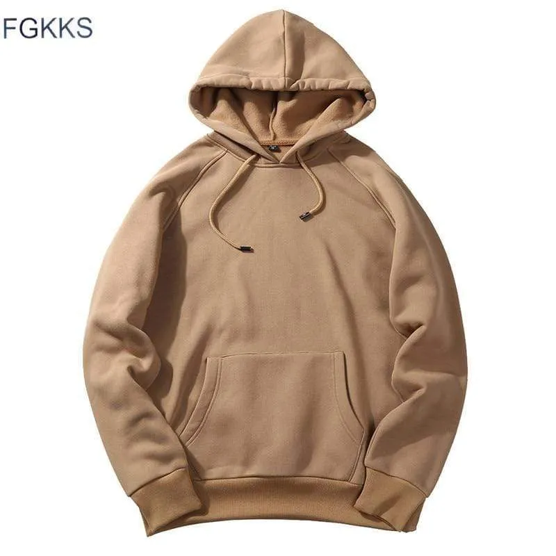 Herbst Mode Hoodie Männlichen Warme Fleece Mantel Mit Kapuze Männer Marke Hoodies Sweatshirts EU Größe