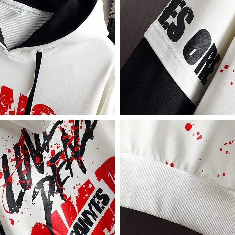 Herren Langarm Fashion Hoodie Tailliertes Sweatshirt Herren Lässige Kapuzensportbekleidung Herren Frühling Bequemer Hoodie