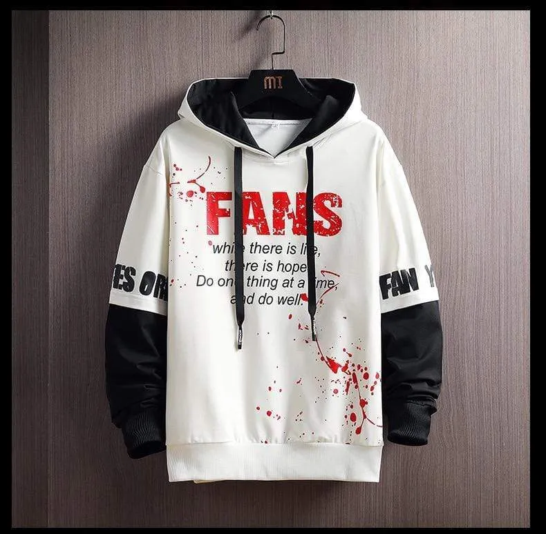 Herren Langarm Fashion Hoodie Tailliertes Sweatshirt Herren Lässige Kapuzensportbekleidung Herren Frühling Bequemer Hoodie