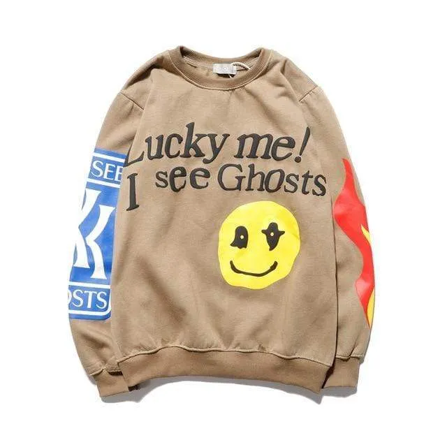Fleece-Sweatshirt mit Totenkopf-Graffiti-Motiv für Herren, Übergröße, Harajuku, lockere, lässige Paar-Hoodies, Stranger Things-Kapuzenpullover