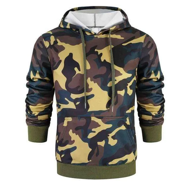 Herren Hoodies Hip Hop Streetwear Casual Hoodies Sweatshirts Elastizität Einfarbig Fleece Dicke Warme Gewindemanschetten