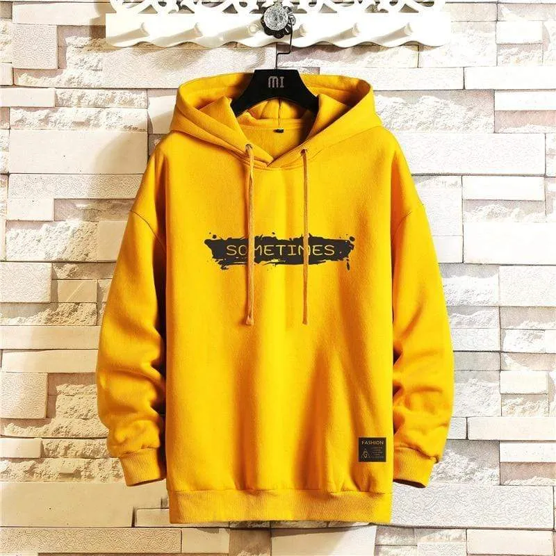 Japan Stil Casual Oansatz 2021 Frühling Herbst Druck Hoodie Sweatshirt Männer Dicke Fleece Hip Hop High Streetwear Kleidung