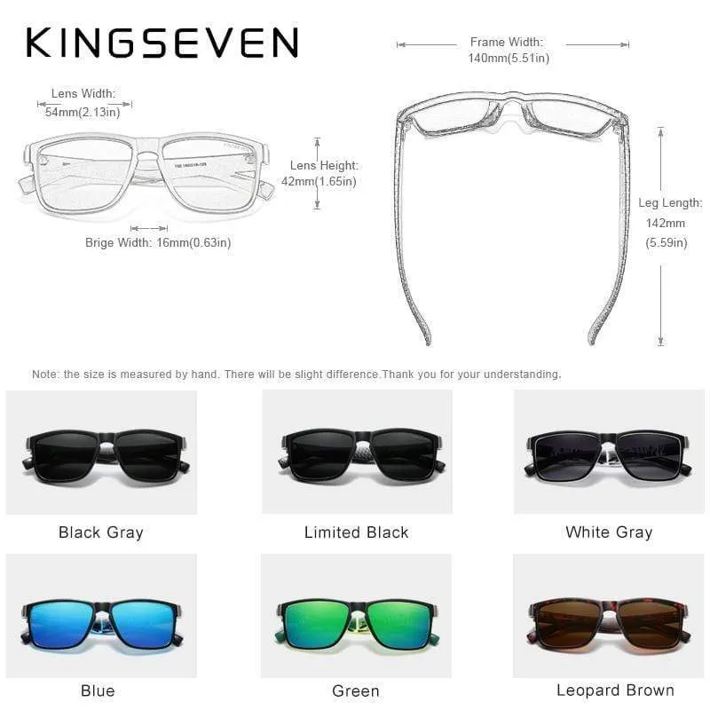 Quadratische Retro-Farbverlauf polarisierte Sonnenbrille Frauen Männer Kohlefasermuster-Design Outdoor-Sportbrillen