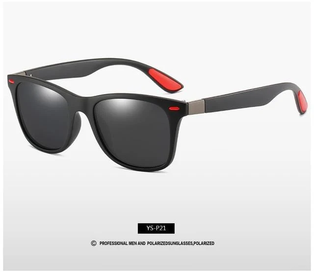 Klassische Polarisierte Sonnenbrille Männer Frauen Marke Design Fahren Quadratischen Rahmen Sonnenbrille Männlichen Goggle UV400 Gafas De Sol