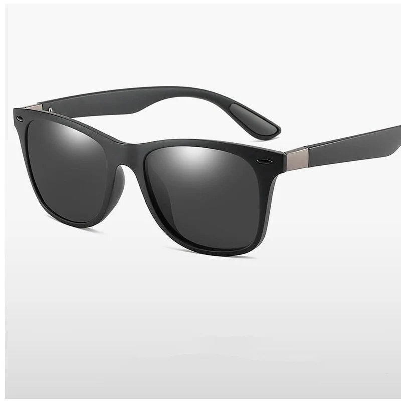 Klassische Polarisierte Sonnenbrille Männer Frauen Marke Design Fahren Quadratischen Rahmen Sonnenbrille Männlichen Goggle UV400 Gafas De Sol