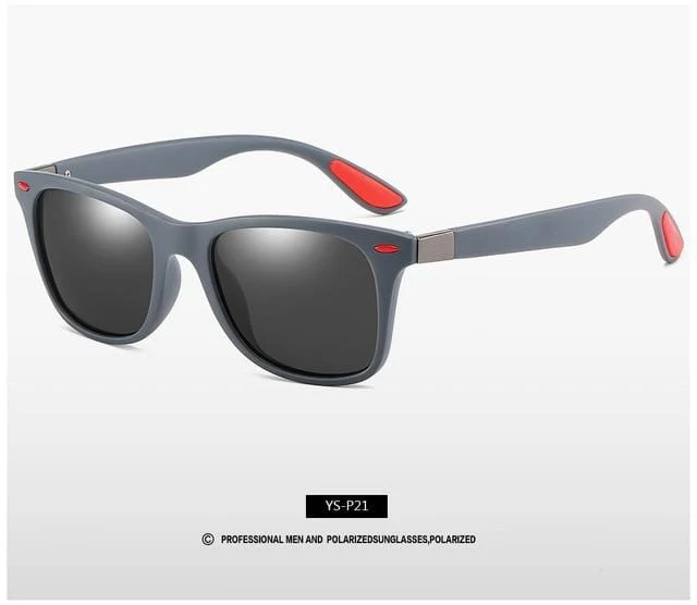Klassische Polarisierte Sonnenbrille Männer Frauen Marke Design Fahren Quadratischen Rahmen Sonnenbrille Männlichen Goggle UV400 Gafas De Sol