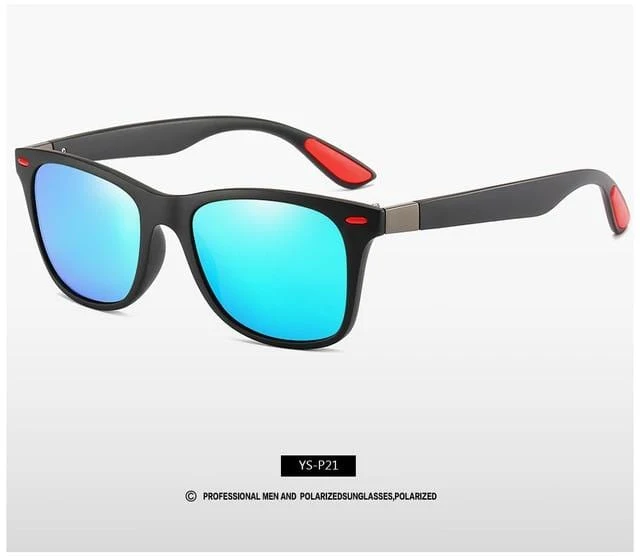 Klassische Polarisierte Sonnenbrille Männer Frauen Marke Design Fahren Quadratischen Rahmen Sonnenbrille Männlichen Goggle UV400 Gafas De Sol