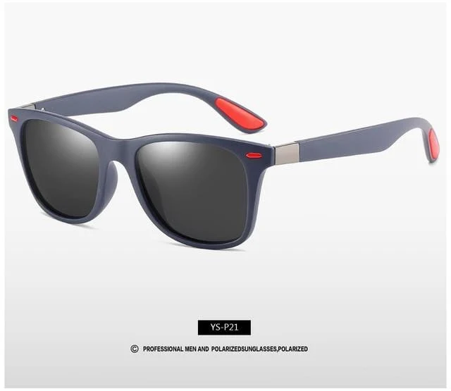 Klassische Polarisierte Sonnenbrille Männer Frauen Marke Design Fahren Quadratischen Rahmen Sonnenbrille Männlichen Goggle UV400 Gafas De Sol