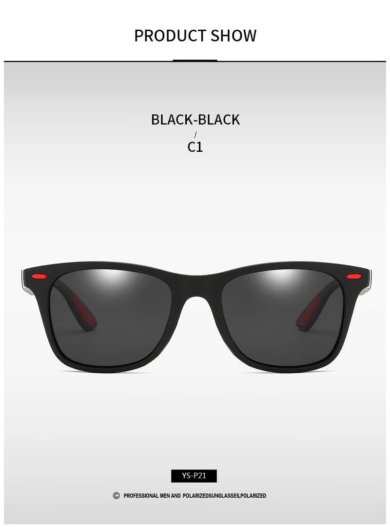 Klassische Polarisierte Sonnenbrille Männer Frauen Marke Design Fahren Quadratischen Rahmen Sonnenbrille Männlichen Goggle UV400 Gafas De Sol