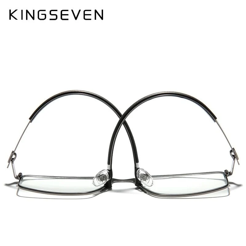 Männer Titanlegierung Brillengestell Mode Männlich Business Style Ultraleicht Myopie Korrekturbrille