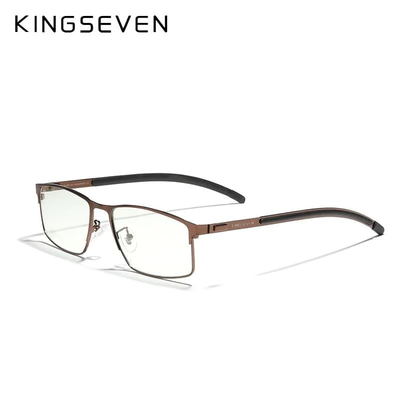 Männer Titanlegierung Brillengestell Mode Männlich Business Style Ultraleicht Myopie Korrekturbrille