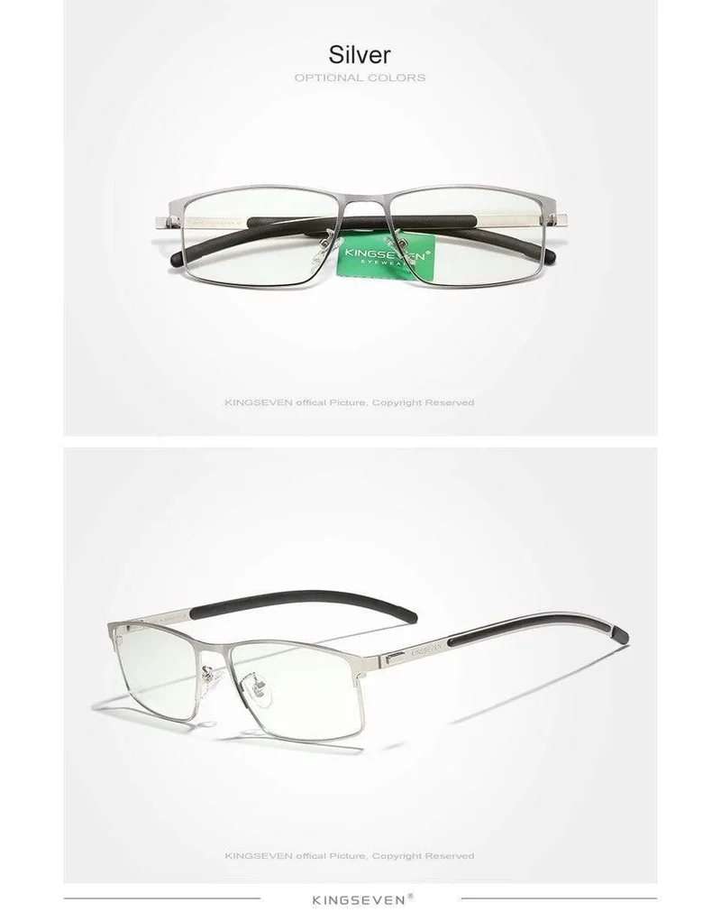 Männer Titanlegierung Brillengestell Mode Männlich Business Style Ultraleicht Myopie Korrekturbrille