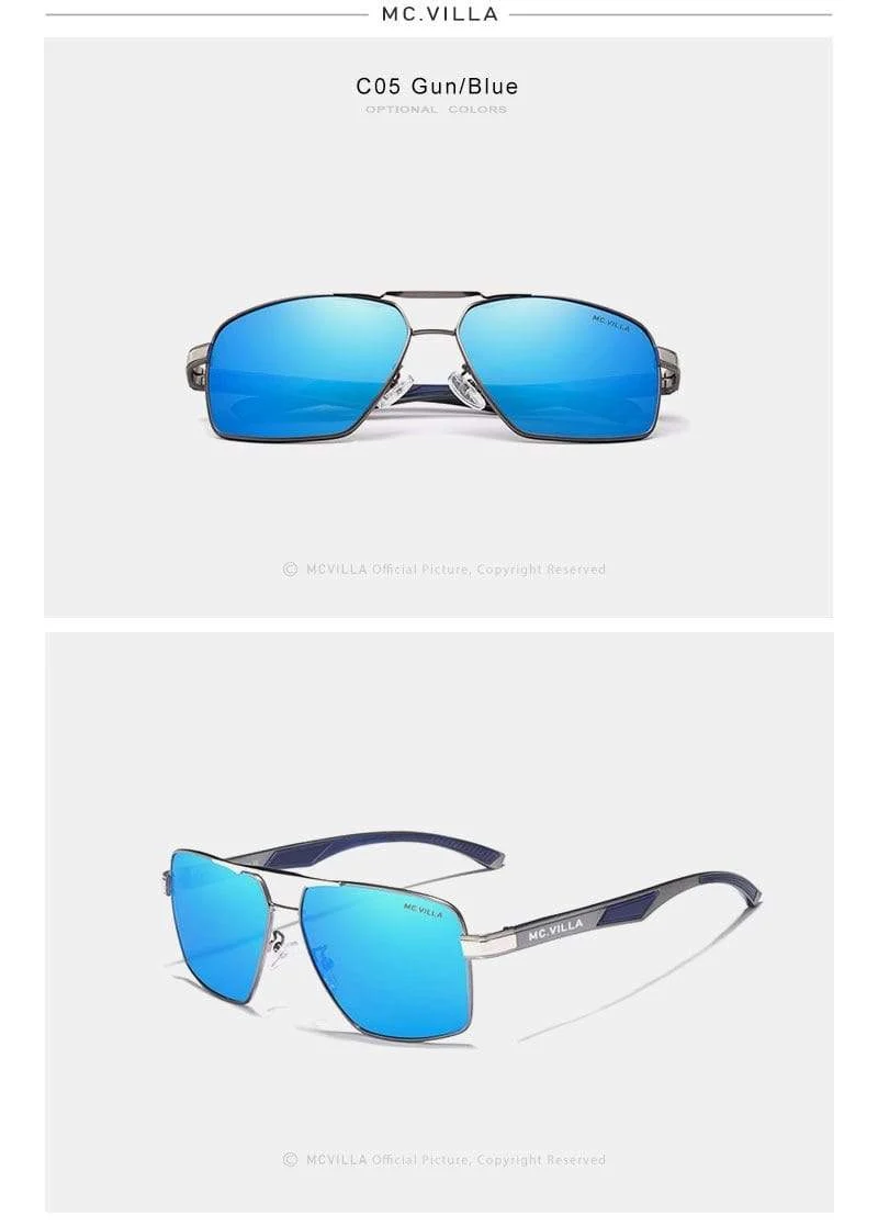 Männer Vintage Aluminium Polarisierte Sonnenbrille Klassische Marke sonnenbrille Beschichtung Objektiv Fahren Brillen Für Männer/Frauen M6608