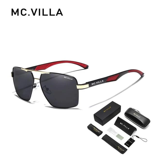 Männer Vintage Aluminium Polarisierte Sonnenbrille Klassische Marke sonnenbrille Beschichtung Objektiv Fahren Brillen Für Männer/Frauen M6608