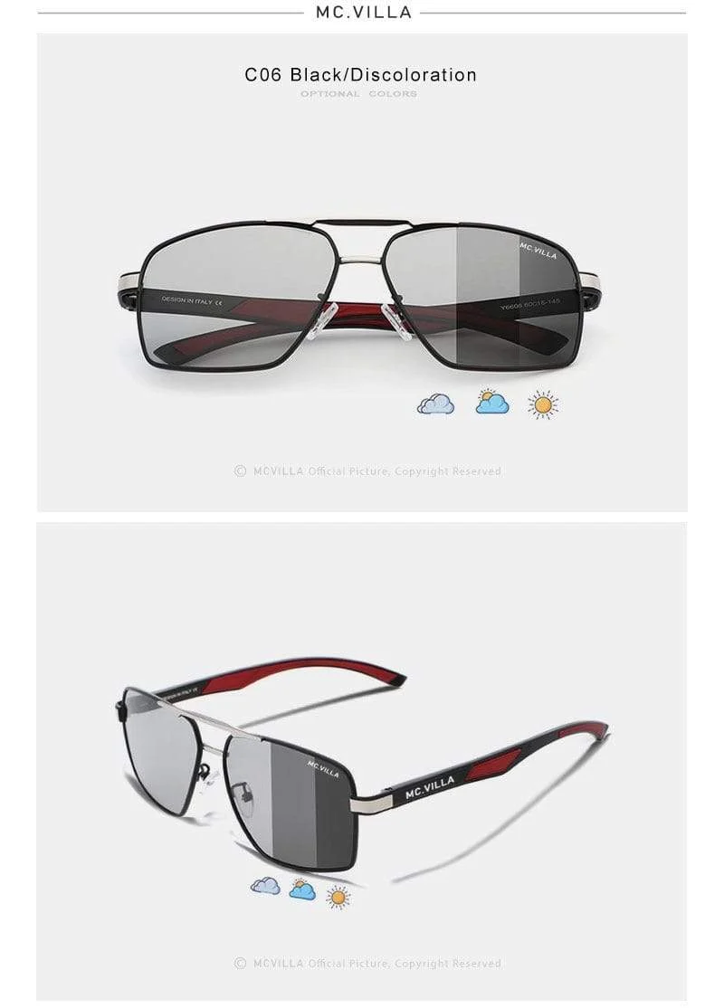 Männer Vintage Aluminium Polarisierte Sonnenbrille Klassische Marke sonnenbrille Beschichtung Objektiv Fahren Brillen Für Männer/Frauen M6608