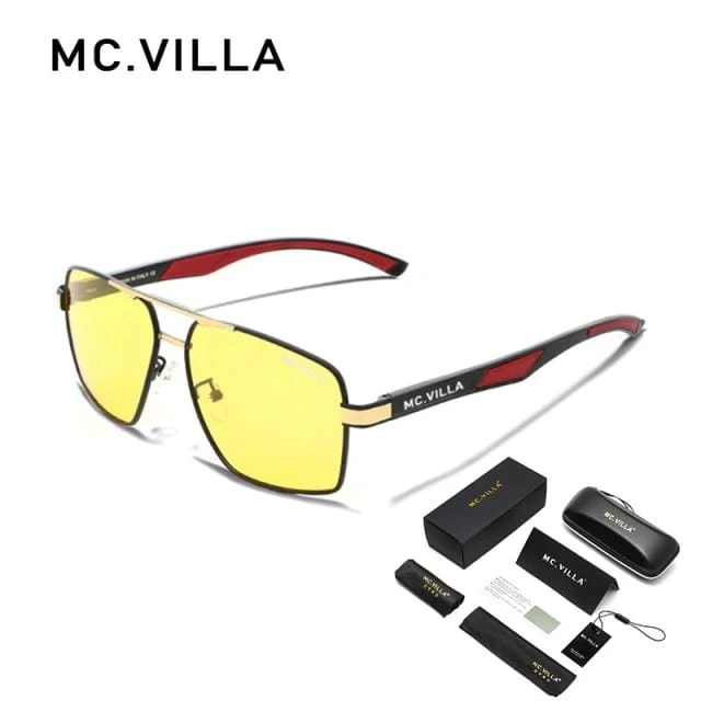 Männer Vintage Aluminium Polarisierte Sonnenbrille Klassische Marke sonnenbrille Beschichtung Objektiv Fahren Brillen Für Männer/Frauen M6608