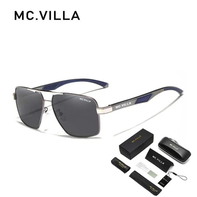 Männer Vintage Aluminium Polarisierte Sonnenbrille Klassische Marke sonnenbrille Beschichtung Objektiv Fahren Brillen Für Männer/Frauen M6608