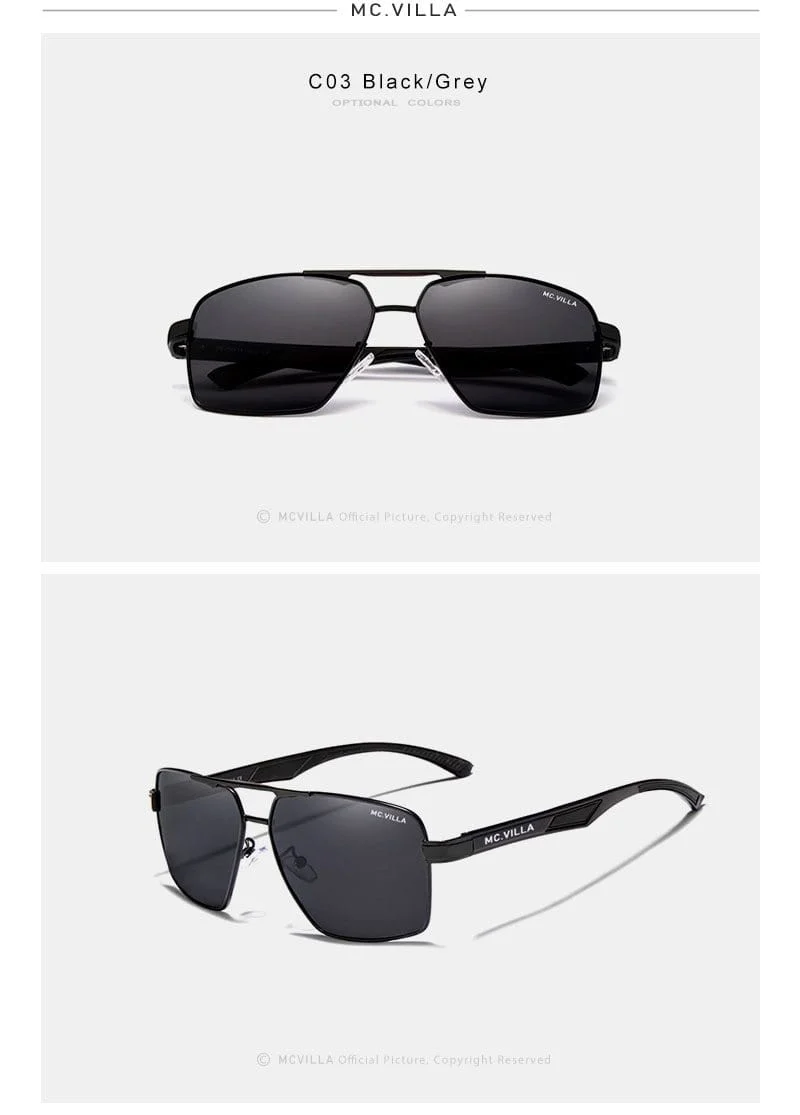 Männer Vintage Aluminium Polarisierte Sonnenbrille Klassische Marke sonnenbrille Beschichtung Objektiv Fahren Brillen Für Männer/Frauen M6608