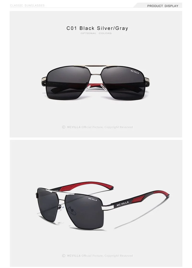 Männer Vintage Aluminium Polarisierte Sonnenbrille Klassische Marke sonnenbrille Beschichtung Objektiv Fahren Brillen Für Männer/Frauen M6608