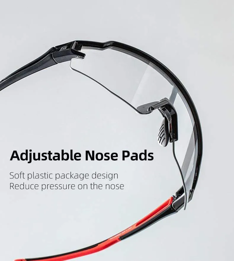 Photochrome Radfahren Gläser Polarisierte Integrierte Myopie Rahmen Sport Sonnenbrille Männer Frauen Gläser Radfahren Brillen Goggle