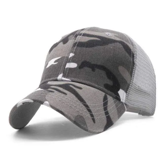 Männer Baseball Caps Armee Taktische Camouflage Kappe Outdoor Dschungel Jagd Snapback Hut Für Frauen Knochen Papa Hut