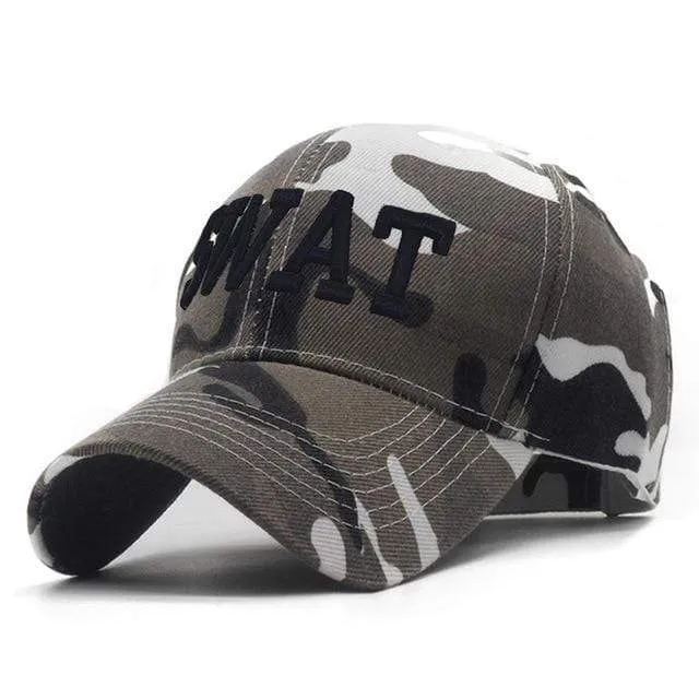 Männer Baseball Caps Armee Taktische Camouflage Kappe Outdoor Dschungel Jagd Snapback Hut Für Frauen Knochen Papa Hut