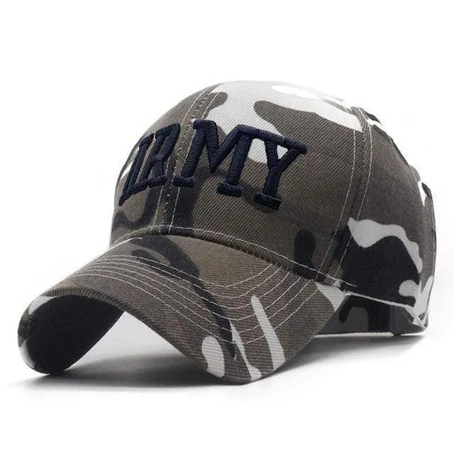 Männer Baseball Caps Armee Taktische Camouflage Kappe Outdoor Dschungel Jagd Snapback Hut Für Frauen Knochen Papa Hut