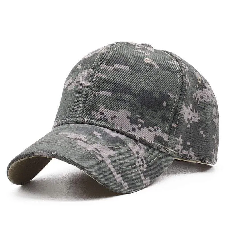 Männer Baseball Caps Armee Taktische Camouflage Kappe Outdoor Dschungel Jagd Snapback Hut Für Frauen Knochen Papa Hut