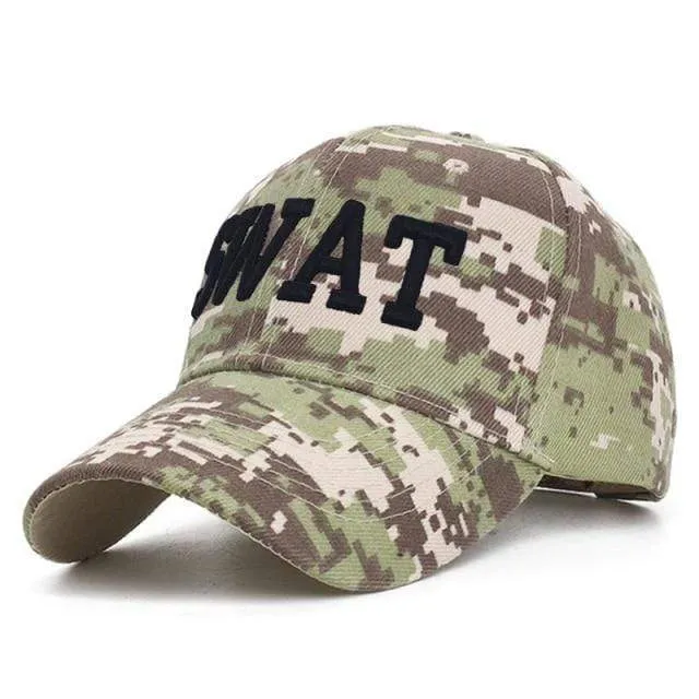 Männer Baseball Caps Armee Taktische Camouflage Kappe Outdoor Dschungel Jagd Snapback Hut Für Frauen Knochen Papa Hut