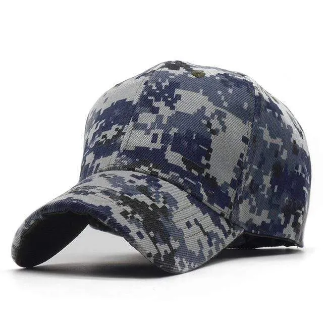 Männer Baseball Caps Armee Taktische Camouflage Kappe Outdoor Dschungel Jagd Snapback Hut Für Frauen Knochen Papa Hut
