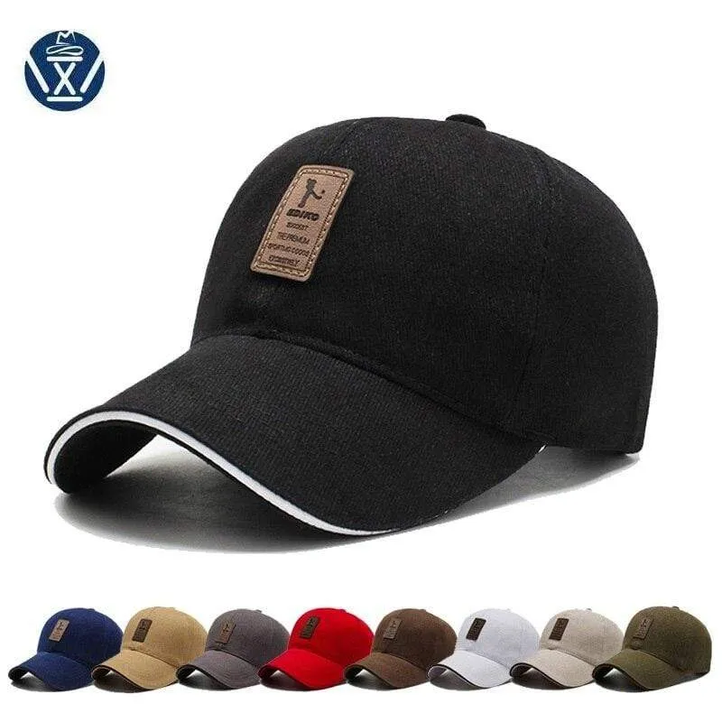 Baumwolle Herrenmütze Baseballmütze Sommermütze Hip Hop Fitted Hüte für Männer Frauen Schleifen Multicolor Cap