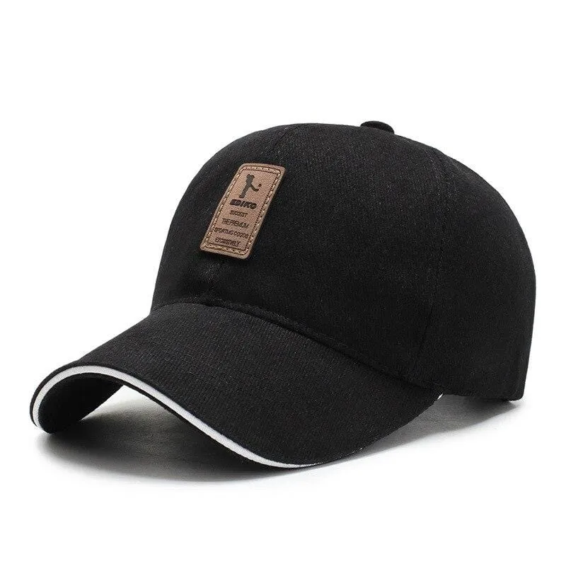 Baumwolle Herrenmütze Baseballmütze Sommermütze Hip Hop Fitted Hüte für Männer Frauen Schleifen Multicolor Cap