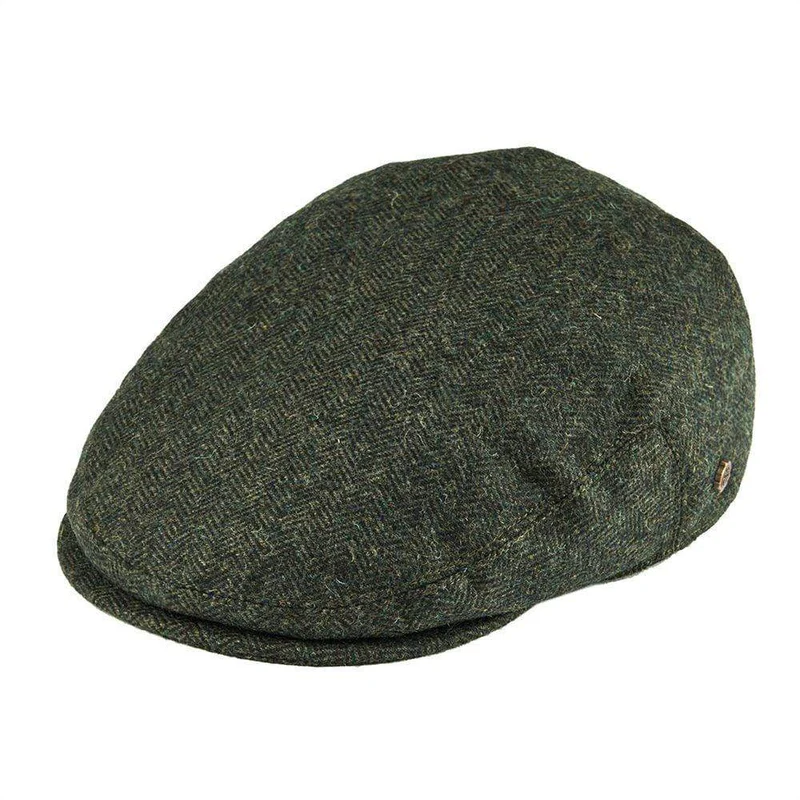 Wolle Tweed Fischgrätenmuster Irish Cap Männer Frauen Baskenmütze Cabbie Fahrer Hut Golf Ivy Flache Hüte Grün Schwarz Gelb 200
