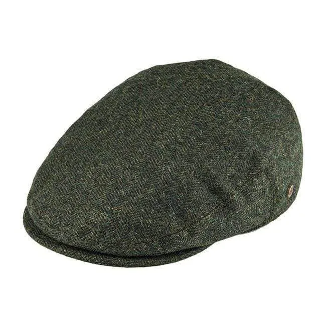 Wolle Tweed Fischgrätenmuster Irish Cap Männer Frauen Baskenmütze Cabbie Fahrer Hut Golf Ivy Flache Hüte Grün Schwarz Gelb 200