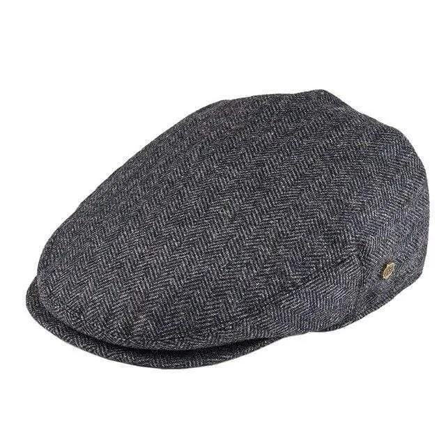 Wolle Tweed Fischgrätenmuster Irish Cap Männer Frauen Baskenmütze Cabbie Fahrer Hut Golf Ivy Flache Hüte Grün Schwarz Gelb 200
