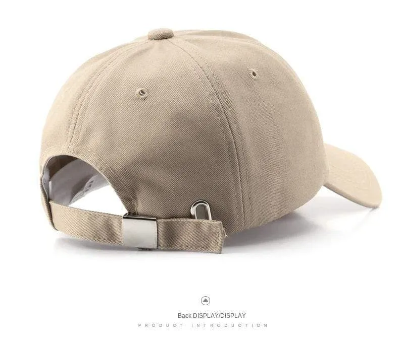 Baumwoll-Baseballmütze für Damen und Herren, modische Snapback-Kappe, Unisex, Hip-Hop-Hüte, Stickerei, Sommer-Sonnenhüte, Gorras