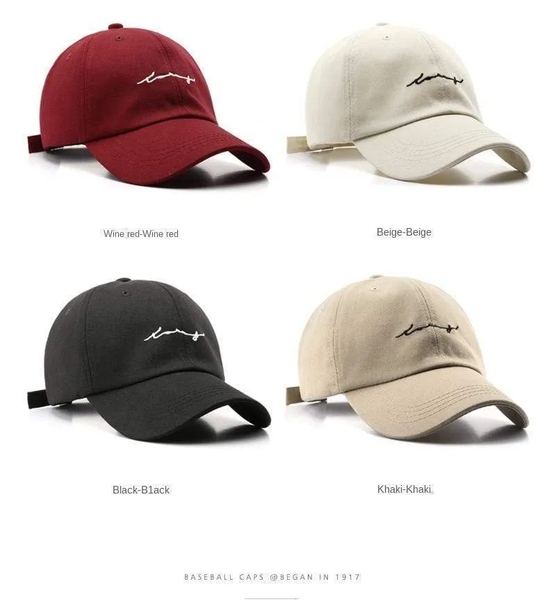 Baumwoll-Baseballmütze für Damen und Herren, modische Snapback-Kappe, Unisex, Hip-Hop-Hüte, Stickerei, Sommer-Sonnenhüte, Gorras