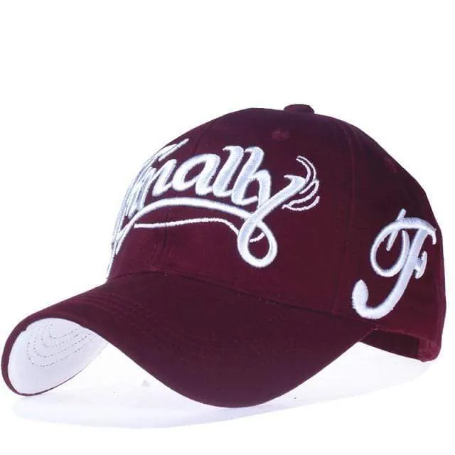 Baseballmütze Damen Casual Snapback Hut für Männer Casquette Homme Brief Stickerei Gorras