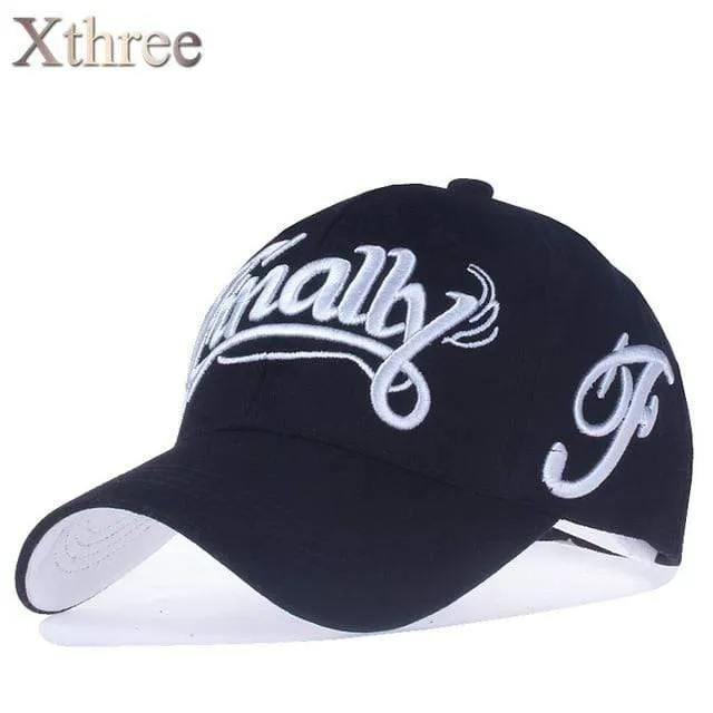 Baseballmütze Damen Casual Snapback Hut für Männer Casquette Homme Brief Stickerei Gorras