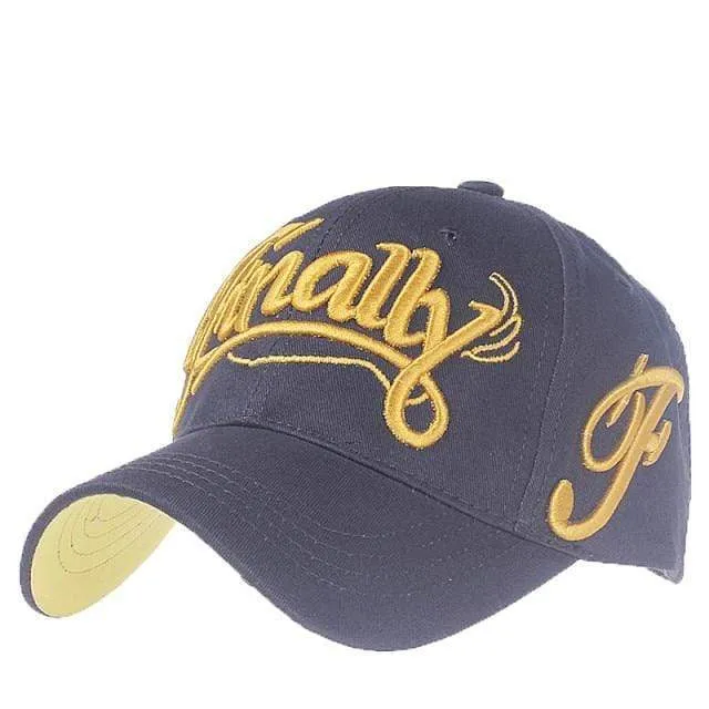 Baseballmütze Damen Casual Snapback Hut für Männer Casquette Homme Brief Stickerei Gorras
