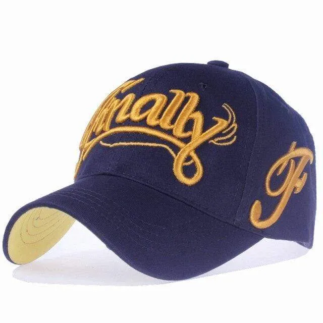 Baseballmütze Damen Casual Snapback Hut für Männer Casquette Homme Brief Stickerei Gorras