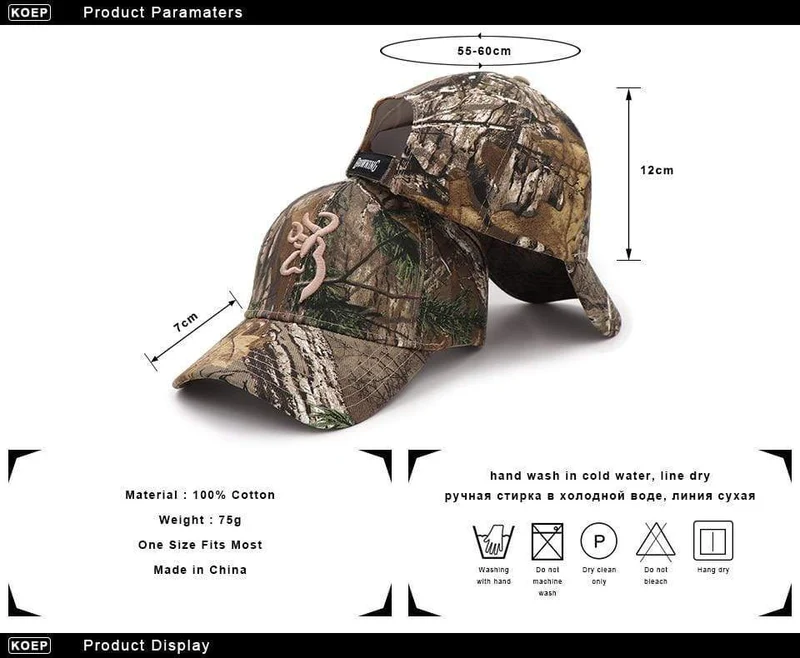 Baseball Kappe Angeln Caps Männer Outdoor Jagd Camouflage Dschungel Hut Airsoft Taktische Wandern Casquette Hüte