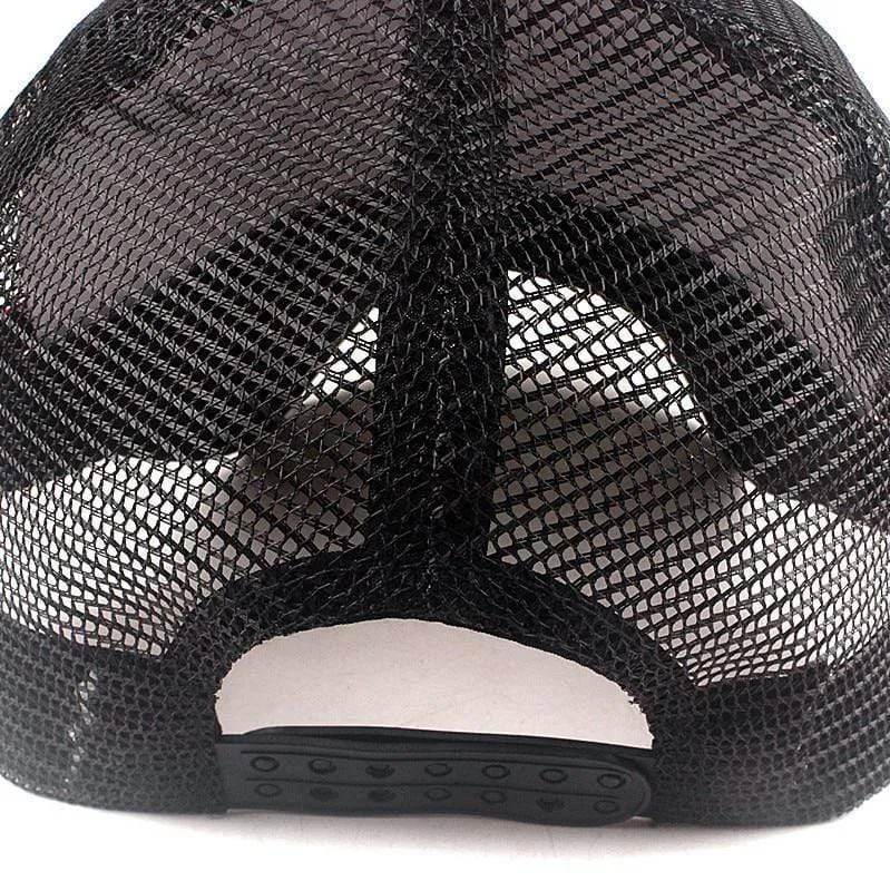 Baseballmütze Mesh Damen Snapback Hüte für Männer Knochen Casquette Hip Hop Marke Casual Gorra Einstellbare Baumwollhutkappen